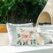 Stupell Industries Pink Carnation Blossom Outdoor Printed Pillow design by Sally Swatland, 18 x 7 x 18